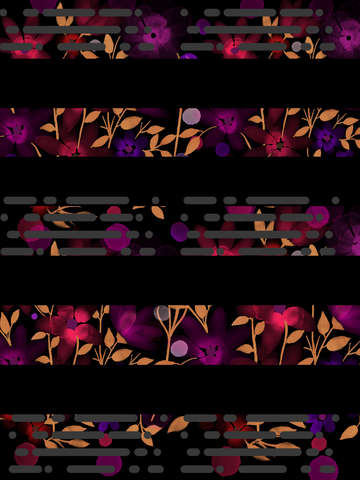 Caged colorful florals