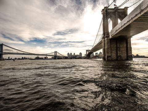 Brooklyn bridge a study in light and color