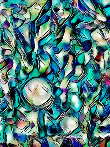 A pearl abstracted