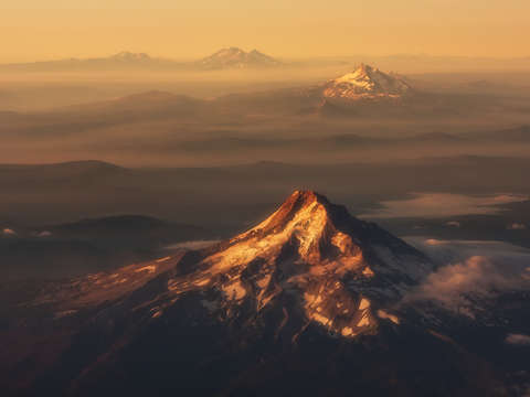 Cascade dawn