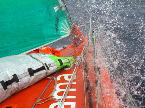 On the bow of groupama