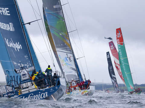 Upwind leg in galway