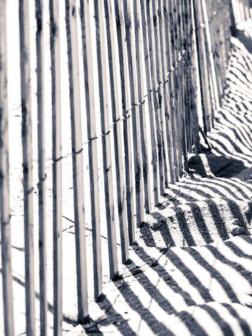 Beach fence