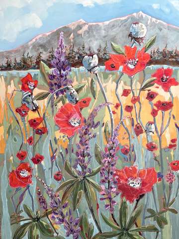 Springtime in the meadow