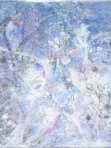We paint flowers when it rains