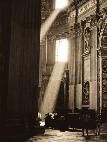 Rays of light