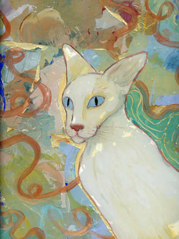 White cat
