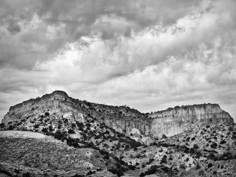 Landscape near santa fe new mexico