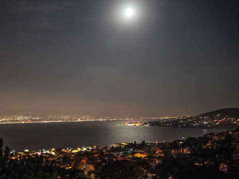 View from heybeliada turkey