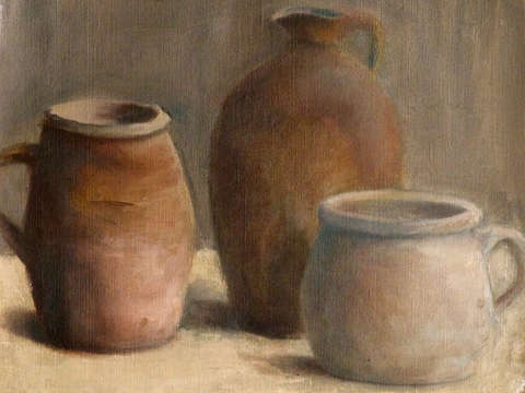 Clay jugs