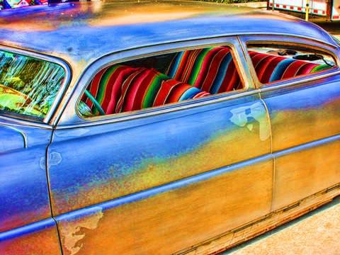 Retro car