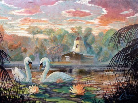 Lake-shrine-cool-colors