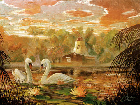 Lake-shrine-warm-colors