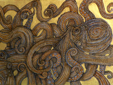 Dueling octopus sucker punch