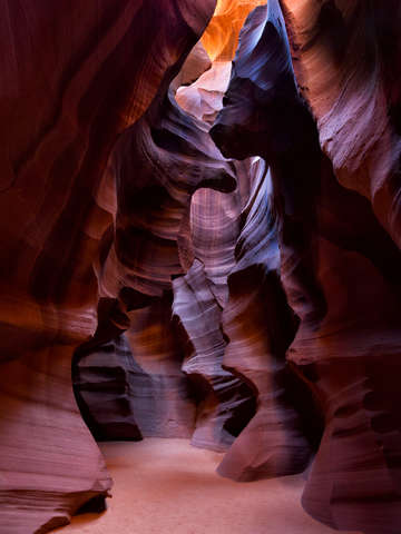 Upper antelope canyon