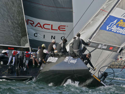 San diego bay sailboat regatta