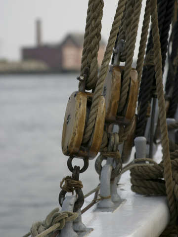 Schooner blocks