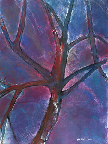 Red tree