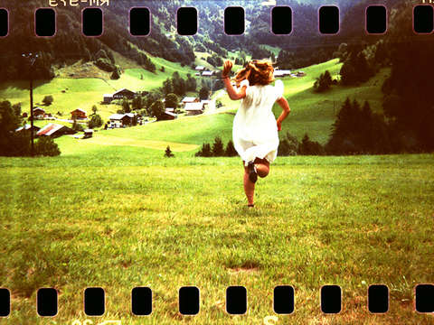 Running baby