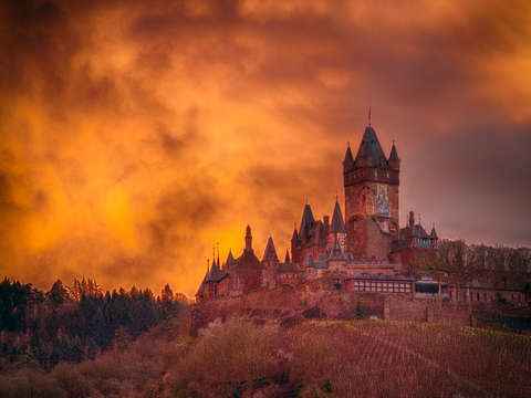 Cochem castle germany