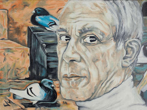 Picasso his father 2