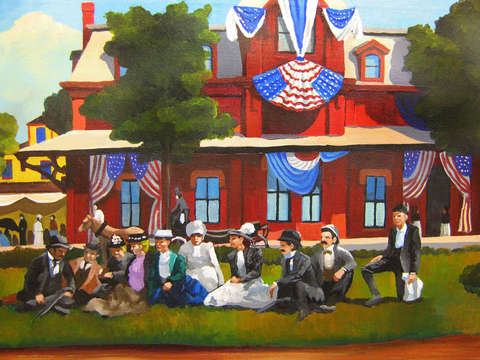 Flag day 1888
