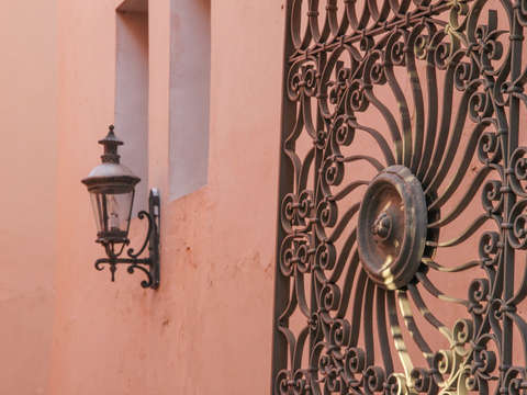 Ornamental iron ponce puerto rico color