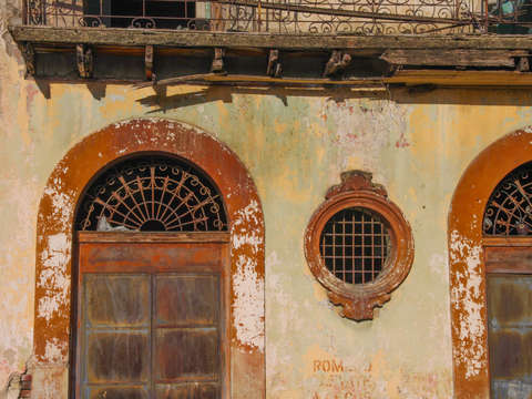 Abandoned building ponce puerto rico