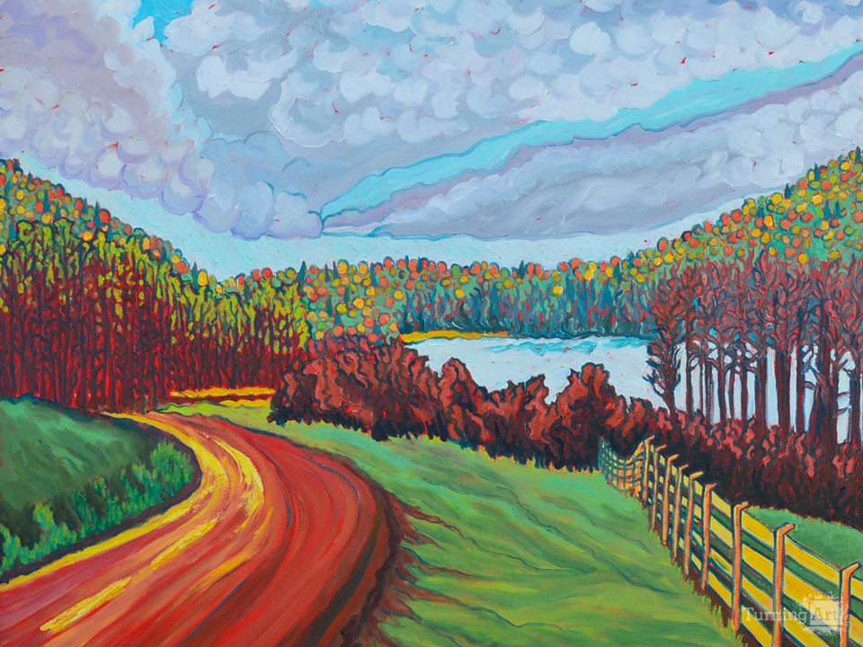 COLLIER LAKE AND THE LOLLIPOP TREES