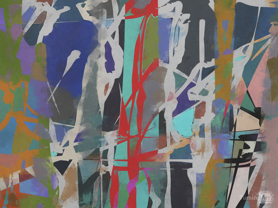 Abstract Colored Drawing 3