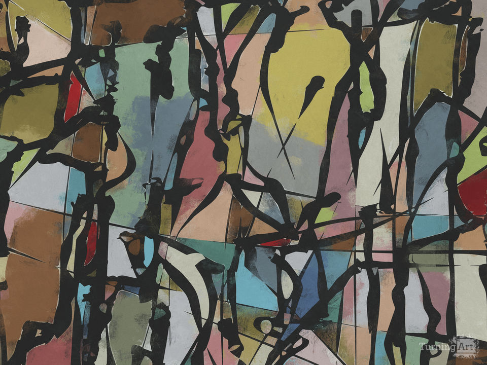 Abstract Colored Drawing 2