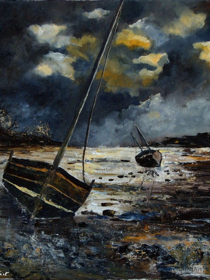 Seascape in Bretagne France 