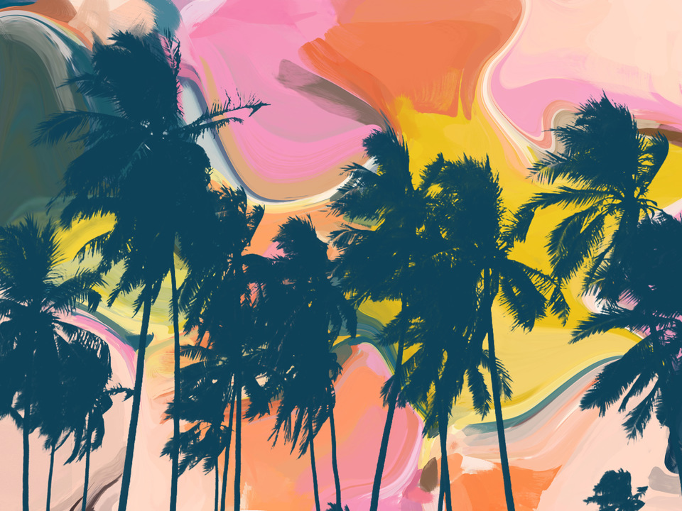 Tropical Palms Nature Magic 122