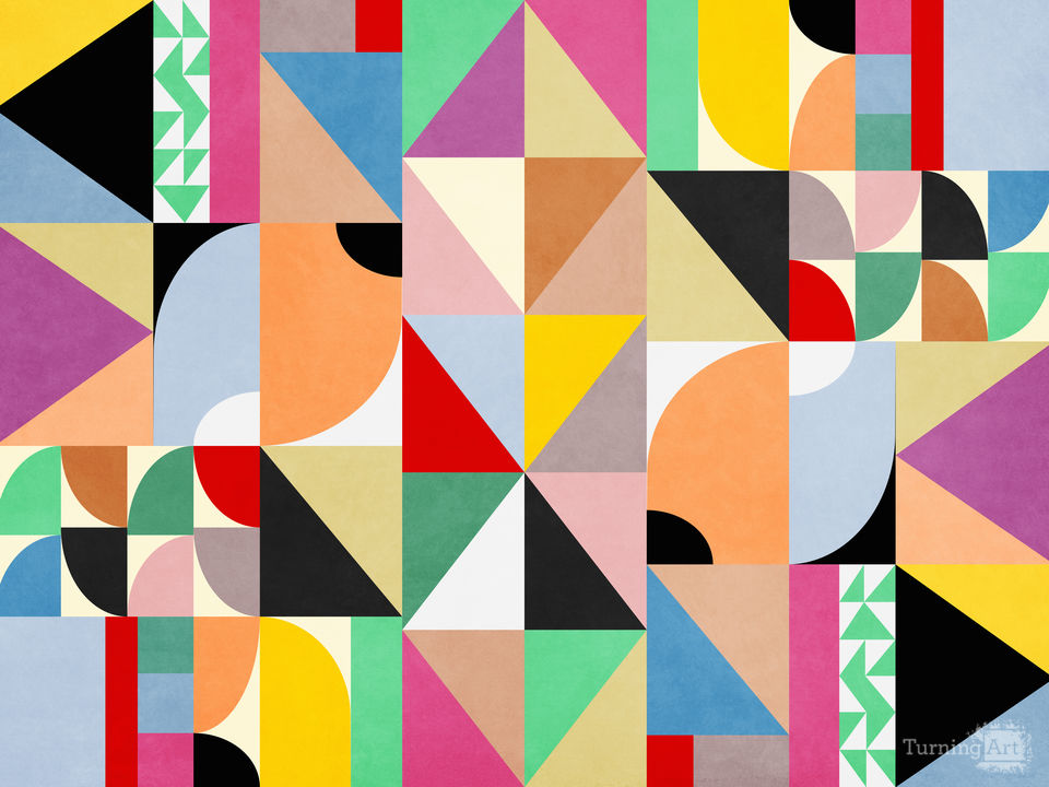 Colorful Abstract Geometric 1