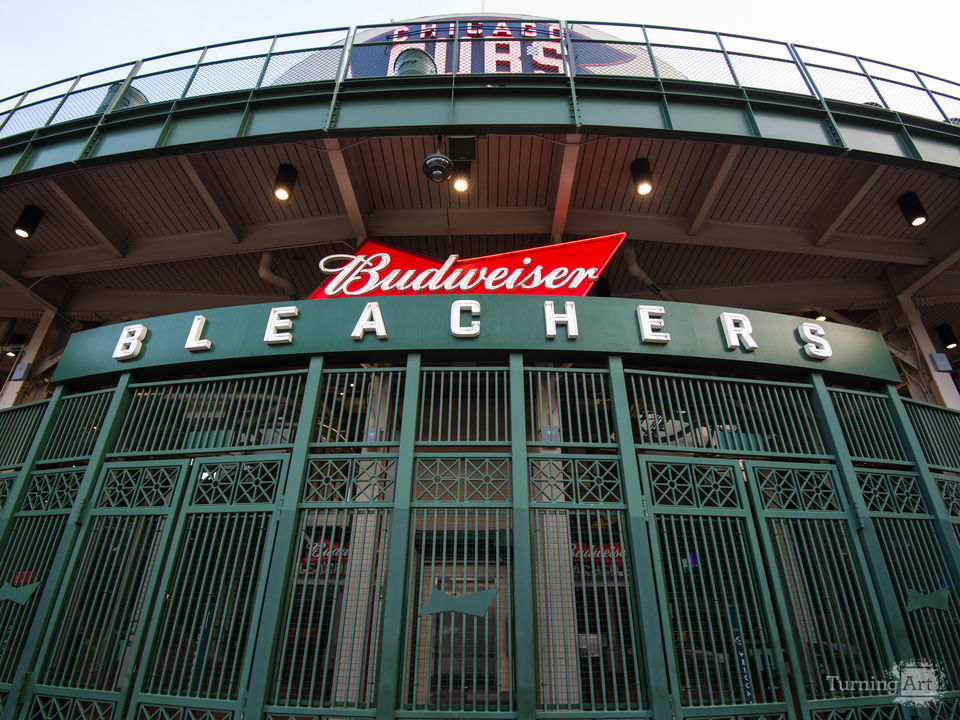 Wrigley Field Bleacher Shot 1 - Color (Wide)