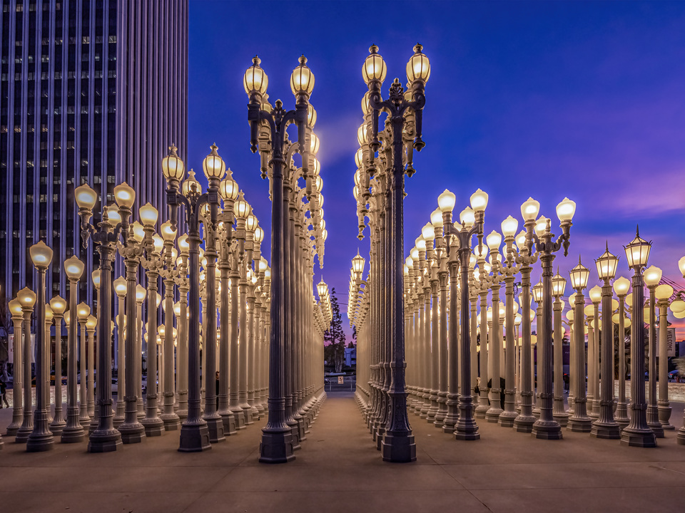 LACMA at Night, Los Angeles