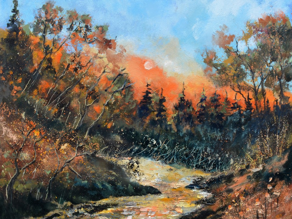 Moonshine on the river