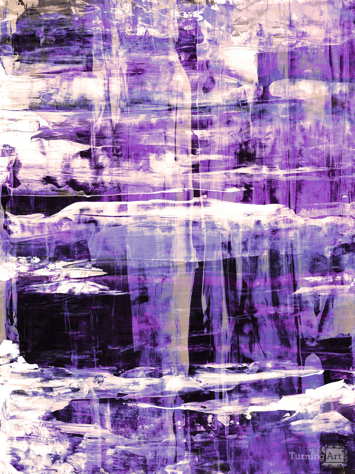 ABYSS 1 PURPLE (DIPTYCH)