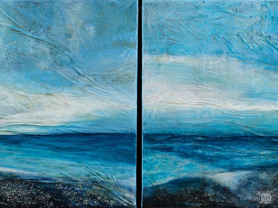 COOL WATERS 1 AND 2 DIPTYCH