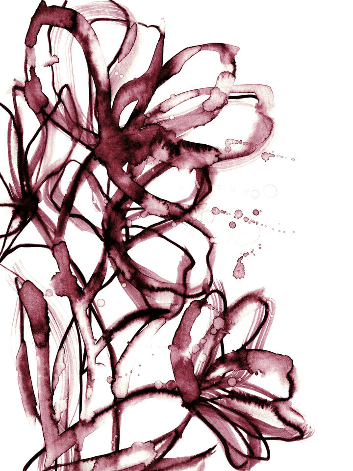 BRUSHSTROKE BLOOMS 5