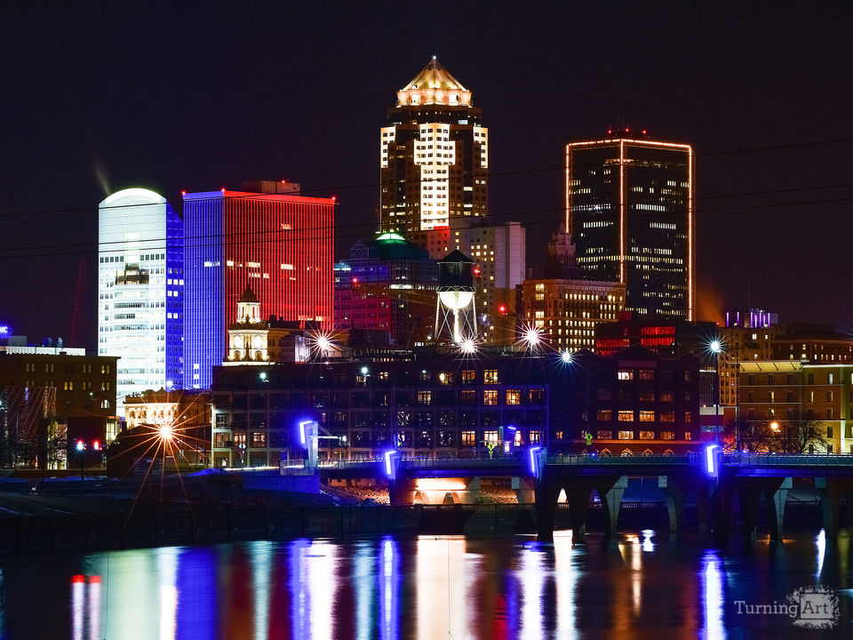 3055 Des Moines in Patriotic Colors