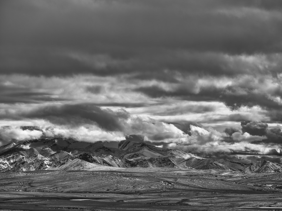 July Snow Gates of the Arctic National Park
