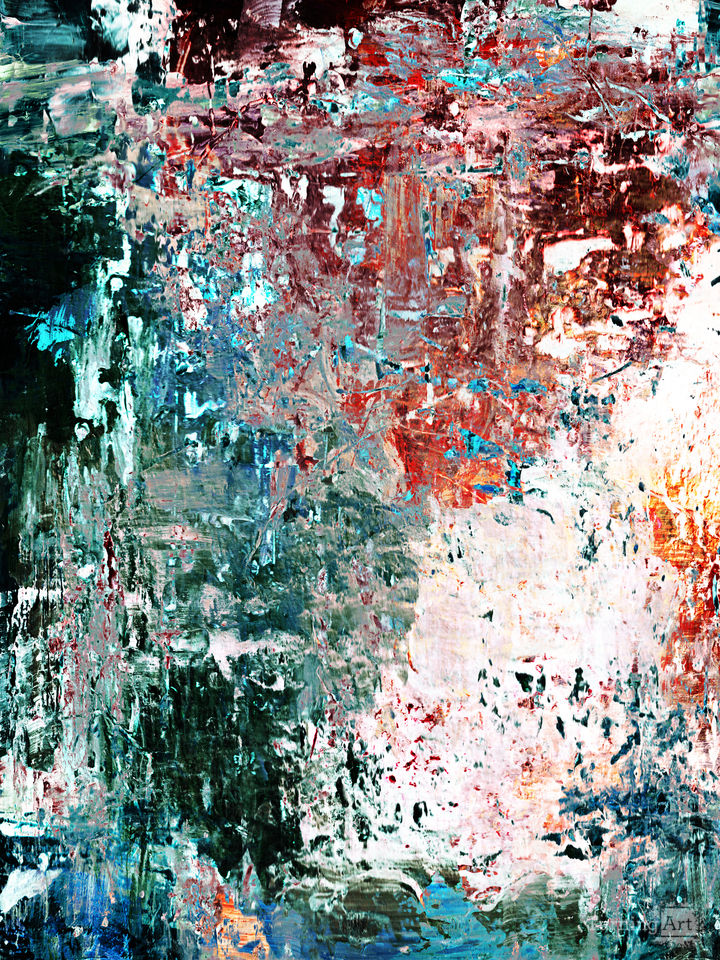 EARTH SONG 1 - COLORFUL ABSTRACT