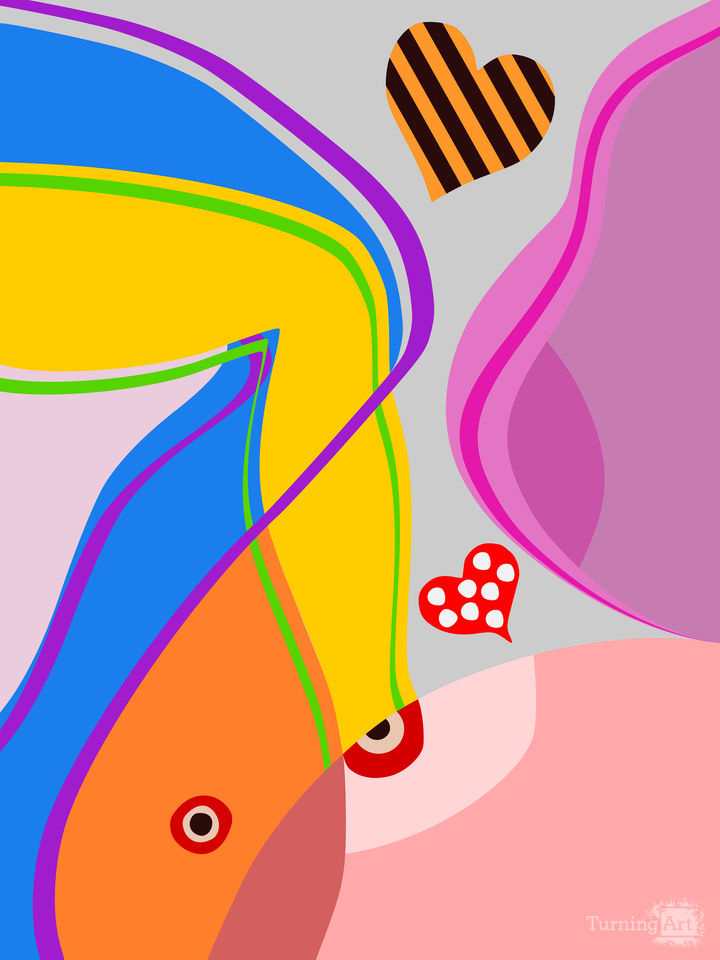 Woman and her colors 3