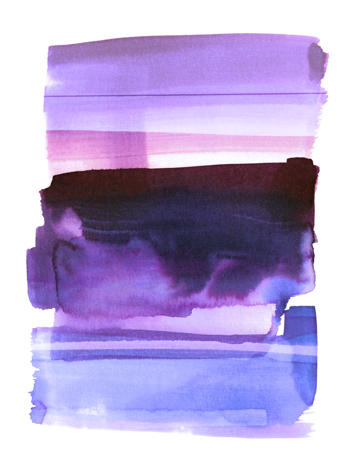 THE SHAPE OF COLOR 11 WATERCOLOR ABSTRACT