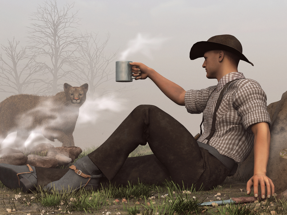 Coffee with a Cougar