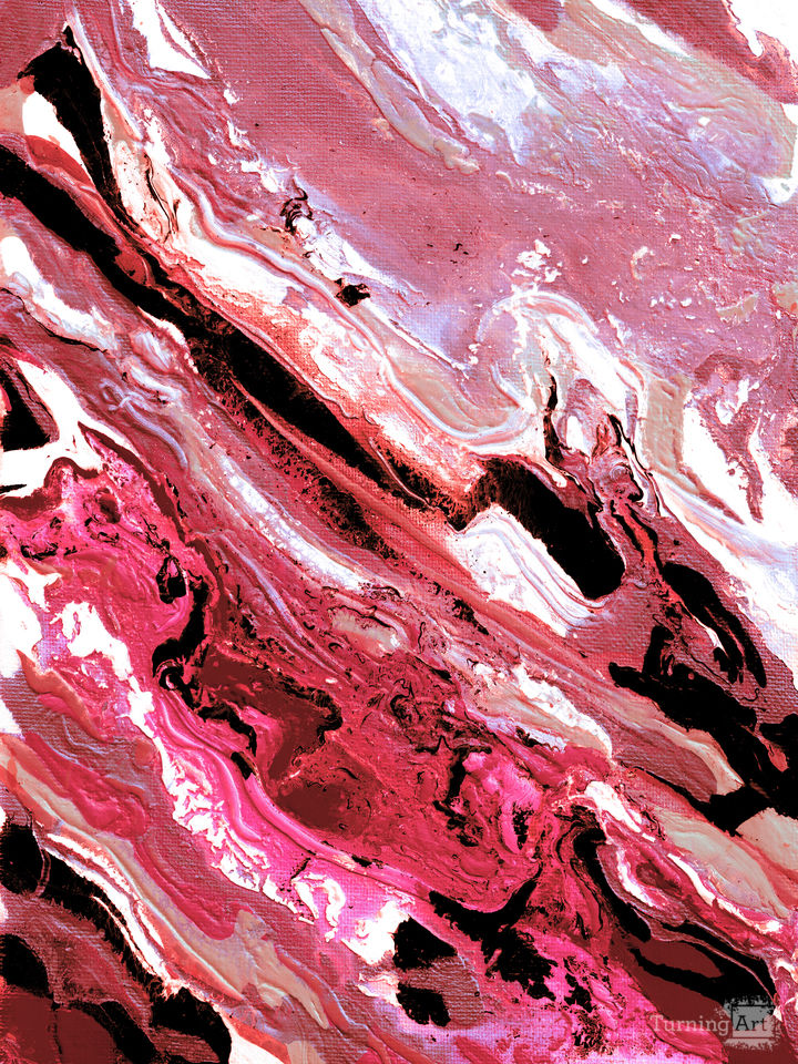 COLOR AVALANCHE 4 ABSTRACT FLOW PAINTING
