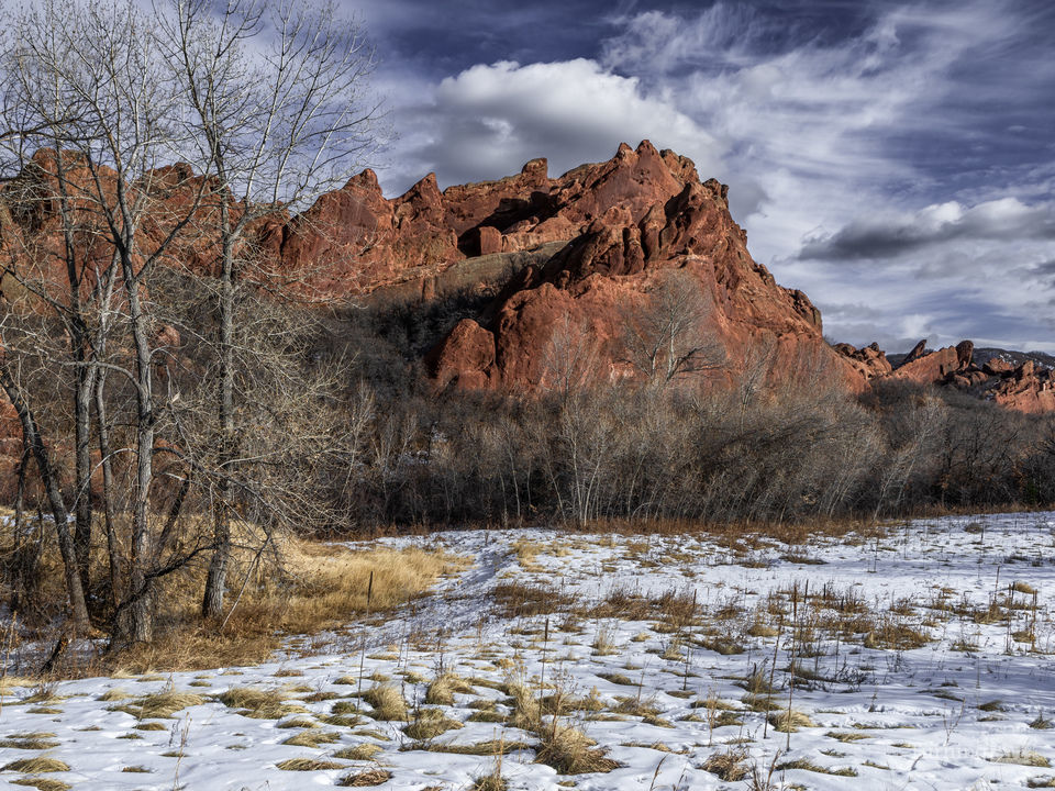Stormy Red Rocks