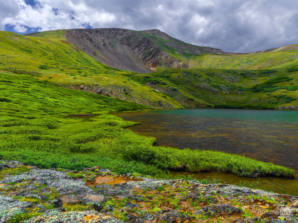 Alpine Lake in Summer