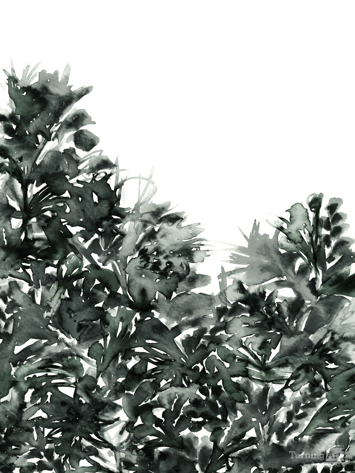 LIGHT BLOOMS 6 WATERCOLOR FLORAL PAINTING